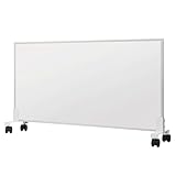 Hocosyme Infrarotheizung Standgerät 800 Watt, Infrarotheizung Standgerät Roller bis 120 Grad - Überhitzungsschutz - Automatische Heizung - TÜV