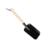 KICHOUSE 1Stück Gartenschaufel mit Holzgriff Lange Outdoor Pflanzschaufel für Gartenarbeit für Anpflanzungen und Kinderaktivitäten und Rostbeständig