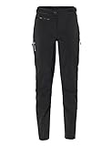 VAUDE Damen Women's Qimsa Softshell Pants Ii Hose, Black/Black, 42 EU