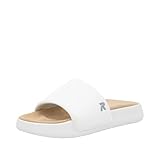 Rieker Herren Narooma U3250 Slide, Weiss, 40 EU