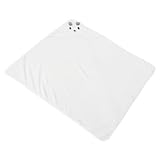 GALPADA Super Saugfähiges Kapuzenbadetuch Extra mit Verstellbarer Kapuze für Kleinkinder und Neugeborene Kuscheliges Badecape in Weiß Perfektes für Junge Mädchen und Kleinkinder