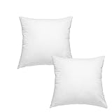 AddLiving 2 Stück Kopfkissen für Allergiker atmungsaktive Füllung 800g 80 x 80 cm Waschbar bei 60°C
