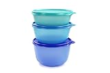 TUPPERWARE Kühlschrank Clarissa 2L dunkelblau, 1,5L blau, 1L türkis Panorama