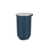 Mepal - Rührbecher mit Deckel Chef it - Verschließbar, in der Kühlschranktür - Rutschfester Boden für zusätzliche Stabilität - Mikrowellen- und Spülmaschinengeeignet - 1000 ml - Navy