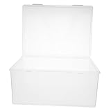 JUMPLAWN 2 Stück Aufbewahrungsbox Dvd Aufbewahrungstasche Klare CD Hülle Klare Boxen Dvd Organizer Hülle Dvd Hüllenhalter Organizer Optische Disc Aufbewahrung Fotoboxen Aufbewahrung Mit