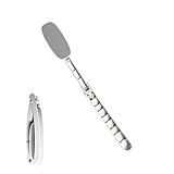 Rücken Eincremehilfe, Faltbare Rückeneincremer Mit Langem Griff, Eincremehilfe Für Rücken Sonnencreme, Rückencremer Eincremehilfe, Selbstbräuner Rücken Applikator (Grau)