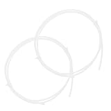 OUNONA 2 Stück Ptfe Schlauch Id Rohr für Drucker Filamentförderung Hitzebeständig bis Reibungsarm Langlebig Zubehör für Ender Bowden Drucksystem