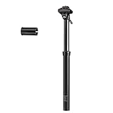 KEXIAO Hochfeste Sattelstütze aus Aluminiumlegierung, leicht, langlebig, Fahrradsattelstütze