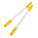 Toddmomy 2 Stück Teiliges Ersatzgriff Schaukelpferd aus Robustem Kunststoff Ergonomisch Geformt für Kinderhände Einfach zu Montieren rutschfeste Griffe in Leuchtendem Gelb für Junge