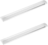 Dibaful 2 Stück 40W LED Feuchtraumleuchte Röhre Licht Kellerlampe Leuchtstofflampe 120cm Warmweiß 3000K Leuchtröhre für Badzimmer Wohnzimmer