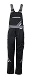 Planam Highline Damen Latzhose schwarz Schiefer Zink Modell 2719 - Größe 34