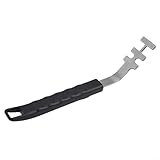 Hosrivae Hitzebeständiger Grillrostheber, mit Verbrühungsschutzgriff für sicheres Kochen, Edelstahl, langlebig, plus Grill für PP-Zubehör, Kunststoff für den Außenbereich