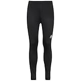 Odlo Laufhose Herren Lang Essential Warm I Sporthose Winter I Lauftights Lange Laufhose I Herren