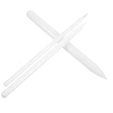 LIGIGWASH 3 STÜCKE Teiliges Fondant Backzubehör Silikon Teigroller mit Spitzem Modellierwerkzeug Antihaftbeschichtet zum Formen Schnitzen und Dekorieren von Kuchen und Gebäck für DIY