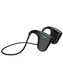 SANOTO Knochenschall Kopfhörer Bluetooth, Open Ear Kopfhörer Bluetooth 5.3, IPX6 wasserdichte Schweißfeste Knochenschall Kopfhörer,Bone Conduction Headphones zum Joggen, Radfahren