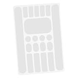 Abaodam 1 Blatt Fahrradrahmen Schutzfolie Transparente Aufkleber für Kettenstrebe und Rahmen Kratzer Schutz Langlebige Fahrradrahmen Aufkleber für Mountainbike und Rennrad