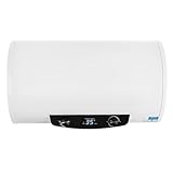 awolsrgiop 120L Elektro Warmwasserspeicher, 2000W Elektrische Durchlauferhitzer Wandmontage Warmwasserboiler mit Wasserhahn und Handbrause, IPX4, Heiztemperaturbereich 25-75℃ (120L)