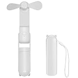 iPobie Faltbarer Handventilator,Mini Ventilator,USB Wiederaufladbarer Kleiner Taschenventilator,Tragbarer taschenventilator akku aufladbar für Büro,Outdoor Reisen, Geschenke