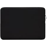 RAINYEAR 11-11,6 Zoll Laptop Hülle Schutzhülle Weiche Tragetasche Reißverschluss Tasche Cover Kompatibel mit 11,6 Zoll MacBook Air für 11 Zoll Notebook Tablet Ultrabook Chromebook(Schwarz)