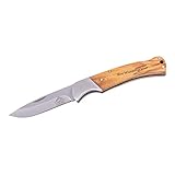 Puma Tec Taschenmesser Olivenholz, mit Namensgravur auf dem Griff