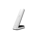 Philips M4701W/12 Schnurloses Festnetztelefon, DECT-Display, 4,6 cm (4,6 cm), LCD-Display, Hintergrundbeleuchtung, Agenda 50 Zahlen, Freisprecheinrichtung, programmierbare Tasten, HQ-Sound - Weiß