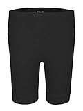 wobera ANGORA Damen-Unterhose bis Knie mit 50% Angora (Gr. M, Farbe: schwarz)