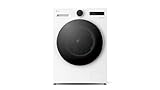 LG F4WX9092 Waschmaschine mit AI Wash, Energieklasse A-55%, neues Design & LCD-Display, TurboWash, Mikroplastik-Programm, 9 kg, weiß