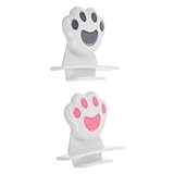 LABRIMP 2 Stück Toilettendeckelheber mit Katzenkrallen Design Hygienischer Wc Deckelheber und Sitzlifter Vielseitig als Toilettensitz Halter und Abdeckungsheber für Bad und Wc Zubehör