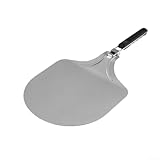 Honseadek Faltbare Pizzaschaufel 30,5 cm, Edelstahl, ovaler Kuchenspatel mit faltbarem Design, Backzubehör für sichere Pizza- und Gebäckübertragung
