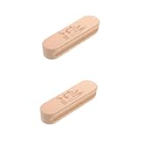 MAGICLULU 2st Bügelplatte Nähzubehör Werkzeuge Presswerkzeuge Gewindewerkzeuge Schraubenschlüssel Spanner Werkzeuge Für Bügelbretter Streifenfenster Patchwork-nähwerkzeuge Beige Holz