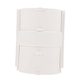 Amosfun Praktischer PVC Abfluss Reparaturanschluss Dichtungsadapter für Rohrreparatur Wasserdichtes Verbindungselement für Notfallreparaturen Langlebig und Einfache Installation und