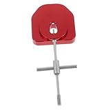 Toddmomy Demontagewerkzeug Für Angelräder Entferner Spule Boot Fischereizange Fischrolle Angelrollen Angelgeschenke Für Papa Lagerabzieher Angelwerkzeug Aluminiumlegierung Rot