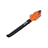 Akku Laubbläser 240 km/h, 180CFM – Kabelloser Leaf Blower mit 5 Geschwindigkeiten, Akku und Ladegerät, Leichter Gartenbläser für Laub, Schnee, Tierhaare