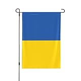 Flagge der Ukraine, dekorative doppelseitige Flagge, Gartenbanner, perfekt für Innen- und Außenbereich, erhältlich in zwei Größen