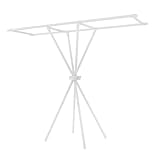 Kleidertrocknungsregal faltbar - Klappkleidung Trockenstange | Trocknungskleidung Rack | Wäschestange | Kleiderregal Klapperei Wäscherei Trockner | Großer Standtrockner Kleiderbügel für Bettwäsche Han