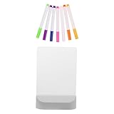 Homoyoyo 1Satz LED Acryl Trockenlöschtafel für Kreative DIY Schreibtafel mit Nachtlicht Sichere und Wiederverwendbare Notiztafel für Kinderzimmer Fördert Kreativität und Feinmotorik