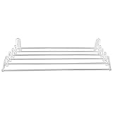 Gimi Skatto 100 Wäschetrockner für die Wand aus Aluminium und Harz, 6 m Trockenlänge