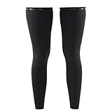 Craft Beinlinge Leg Warmer | Radsport Thermo Beinlinge Radsport Herren & Damen | Unisex Beinlinge Schwarz | Gr. XS-4XL