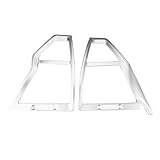 VAAKLM Kompatibel Mit Für X3 X4 G01 G02 2018 2019 2020 2021 2022 Auto-Frontklimaanlage AC Vent Outlet Trim Cover Aufkleber Auto Klimaanlage Outlet(Sliver)