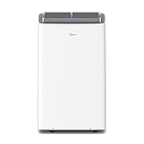 Midea Mobiles Klimagerät Real Cool 35, 12000 BTU, Raumgröße bis 117m³(43㎡), APP-Steuerung/Alexa/Google Home/IFTTT, Mobile, Weiß