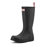 Hunter Damen Original Play Tall Wellington Rubber Black Stiefel 38 EU