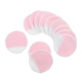 VINTORKY Bambusfaser-Reinigungspads, wiederverwendbare Wattepads, Make-up-Entferner, Baumwolle, Fingerreinigungspads, Gesichtsreinigungspads, wiederverwendbare Gesichtspads, Toner, rund, 12 Stück