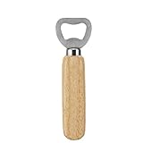 SSWERWEQ Bottle Opener Holzgriff Barkeeper Flaschenöffner Handheld Wein Bier Soda Glas Kappenöffner Küche Bar Werkzeuge Kreative Geschenke