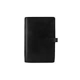 Filofax Finsbury Persönlicher Organiser für Blätter 95 x 171 mm, schwarz