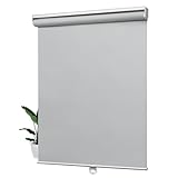 Keego Kabellose Rollos für Fenster, Verdunkelungsschirme, Fensterblenden für Zuhause, Schlafzimmer, Küche, Büro (grau, Größe 76,2 cm B x 182,9 cm H)