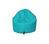 Momiralland Sitzsack 2 in 1 Funktion für bequemes Sitzen & Liegen – Indoor & Outdoor da er Wasserfest ist – Bdenkissen – für Kinder & Erwachsene (Türkis, 120 cm - Durchmesser)