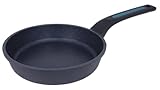 Arcos Serie Thera | Antihaft-Pfanne | Aluminiumguss | Geeignet für jede Küche | Ergonomischer Kunststoff- und Silikongriff | Energiesparsystem | Spülmaschinenfest | Farbe Schwarz und Blau (16 cm)
