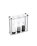 MasterClass Edelstahl-Dreifach-Zeitschaltuhr für hart und weich gekochte Eier / Sanduhr