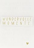 Hochzeitskarte 'Wundervolle Momente'