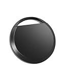 RUIZHI Airtag kompatibel mit Wo Ist App, Tracker nur IOS, Smart Tag für Gepäck,Fahrrad,Hund,Schlüssel,Kinder, Schwarz, 1 Stück Air Bluetooth Tracker